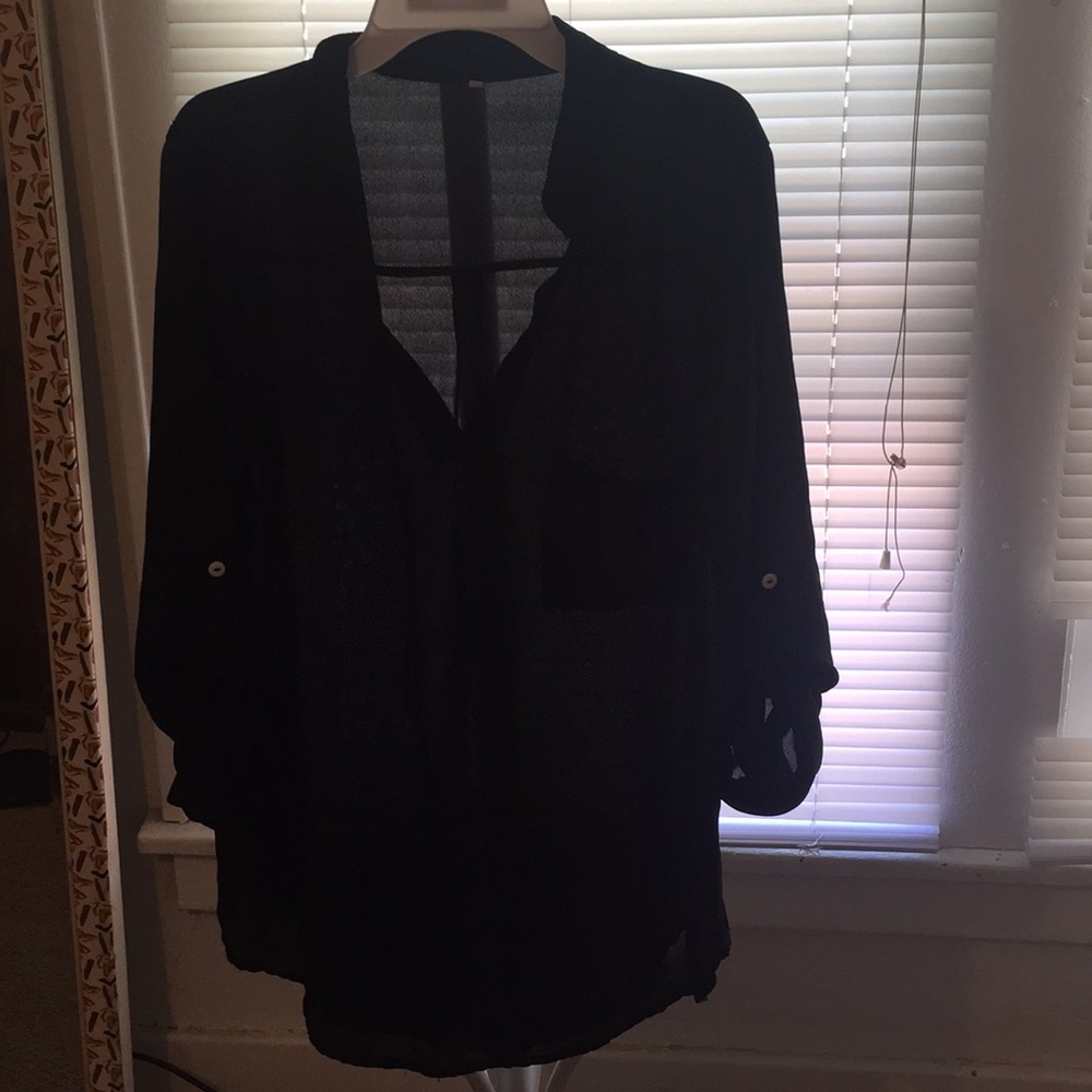 A black shirt